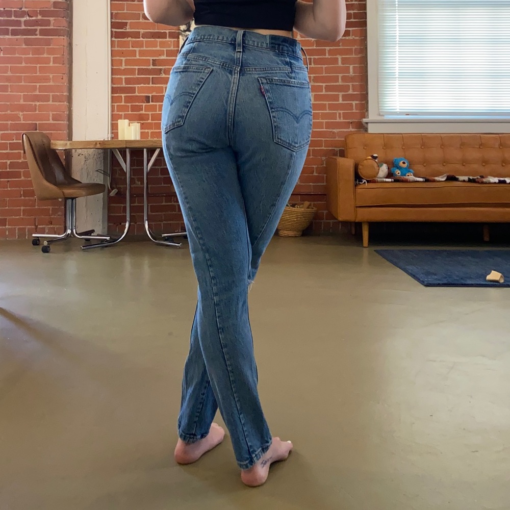 Levi’s 501 Altered with Shadow Stitch Design